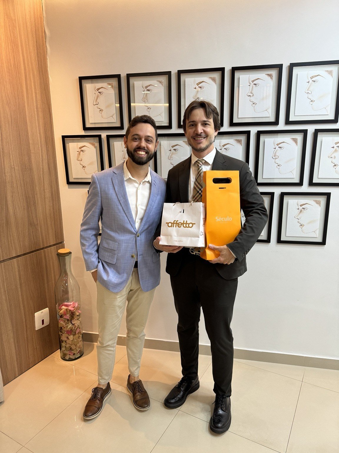 Dr. Guilherme Sella recebe Edwin Albores, do México, em julho de 2021